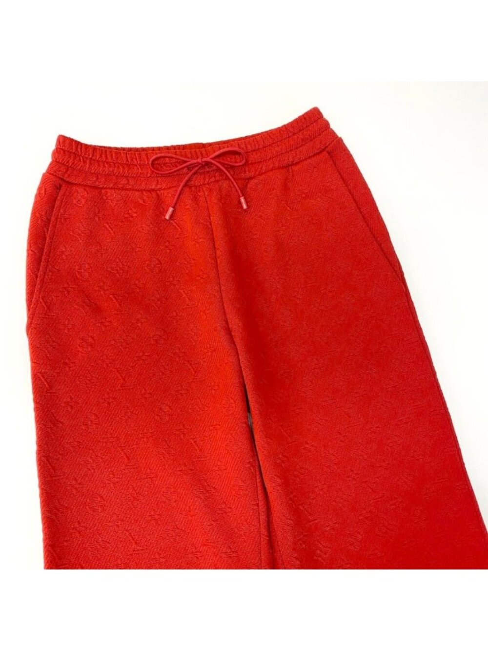 Louis Vuitton LV Monogram Joggers Pants M Red - Picture 4 of 10